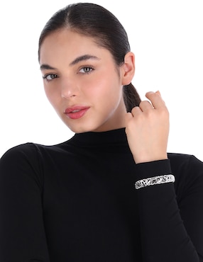 Brazalete Nine West Metallic Animal con acabado brillante