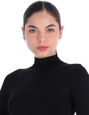 Set de aretes Nine West Social Ropes con acabado brillante