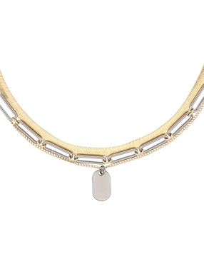 Collar ovalado Nine West Two Tone Armor