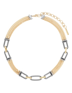 Collar de clip Nine West Two Tone Armor
