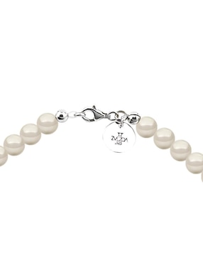 Collar y pulsera de corazón Zvezda Éclair de plata P925 cristal
