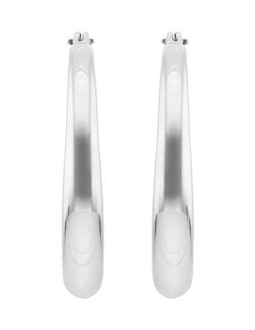 Arracadas Dkny Lena acabado pulido cristal