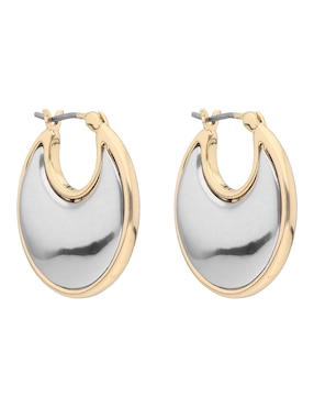Arracadas DKNY Lena con acabado brillante cristal