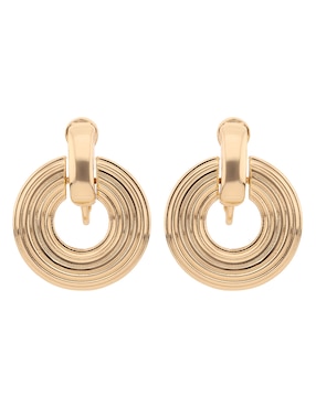 Aretes corto Anne Klein Versatile Wear con acabado brillante