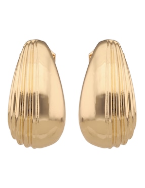Aretes corto Anne Klein Versatile Wear con acabado brillante