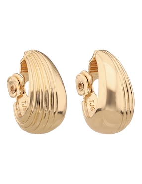 Aretes corto Anne Klein Versatile Wear con acabado brillante