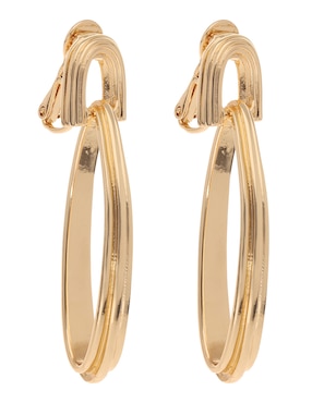 Arracadas Anne Klein Versatile Wear con acabado brillante