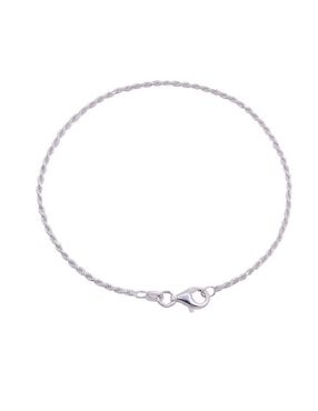 Brazalete Boscaini de plata P925 con acabado pulido