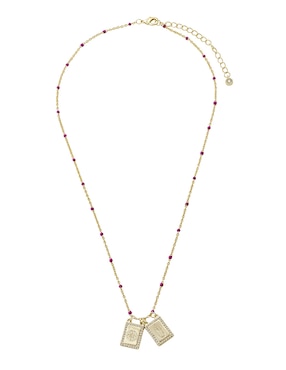 Collar San Benito Carmela Mía de baño de oro 14 K