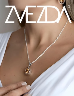 Collar Zvezda Élan de plata P 925