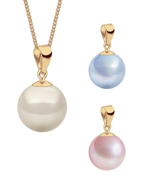 Set collar Zvezda Éclair perla de cristal