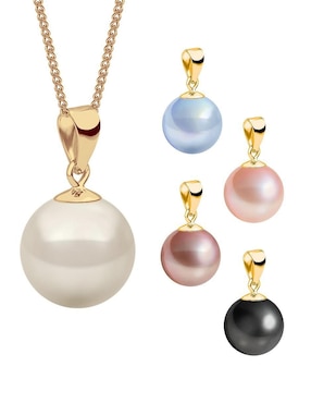 Set collar Zvezda Éclair perla de cristal