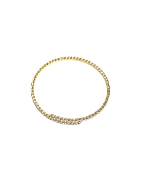 Pulsera Mossimo con zirconia Cup Chain con acabado pulido