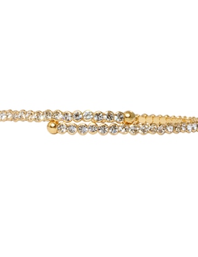 Pulsera Mossimo con zirconia Cup Chain con acabado pulido