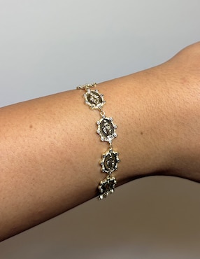 Pulsera Carmela Mía 14 k Religiosos con acabado baño de oro