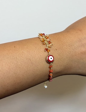 Pulsera Carmela Mía14 k Protección con acabado baño de oro