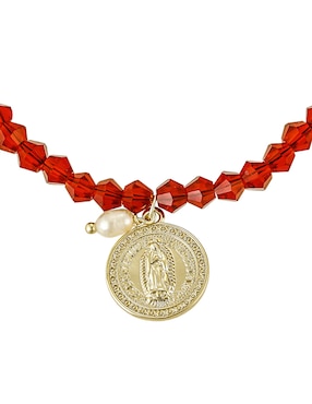 Pulsera Carmela Mía 14 K Religiosos con acabado