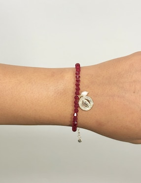 Pulsera Carmela Mía 14 K Religiosos con acabado