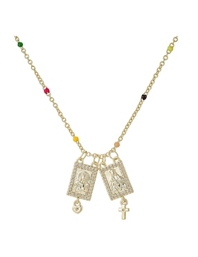 Collar Carmela Mía de baño de oro 14 K