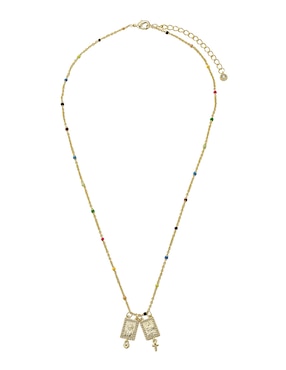 Collar Carmela Mía de baño de oro 14 K