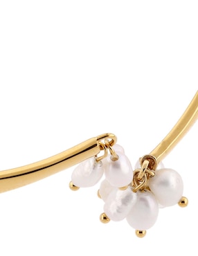 Brazalete Apodemia con acabado baño de oro 18 k Jiaoren