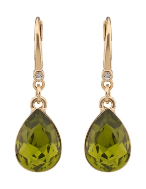 Aretes largos de gota Dkny Adria con acabado brillante cristal