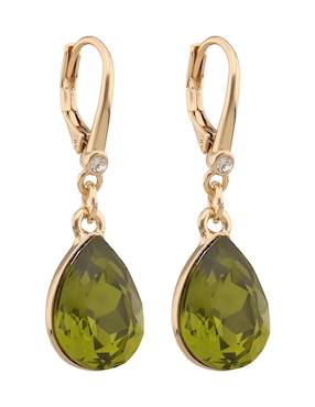 Aretes largos de gota Dkny Adria con acabado brillante cristal