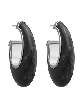 Aretes largos Dkny Adria con acabado esmaltado