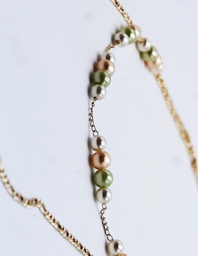 Collar de varios hilos Mada de oro 18 K