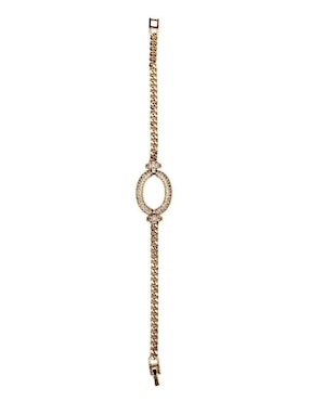 Pulsera Moon de oro laminado 8 k con acabado brillante