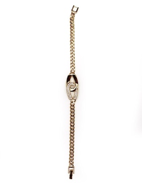 Pulsera Moon de oro laminado 8 k con acabado brillante