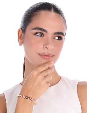 Brazalete Anne Klein Creative Charm con acabado pavé