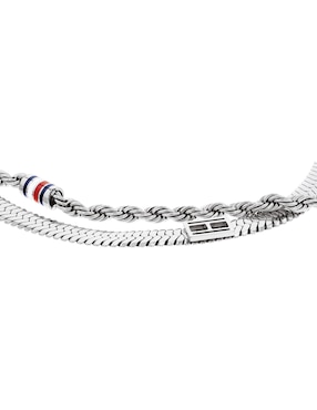 Pulsera Tommy Hilfiger Layered con acabado brillante