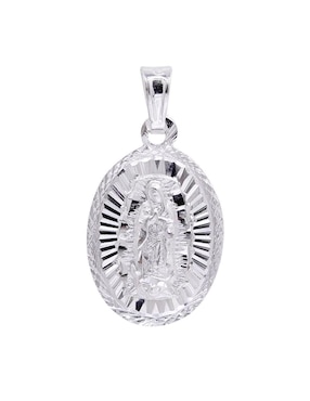 Dije ovalada Boscaini sin colección virgen de guadalupe de plata P 925