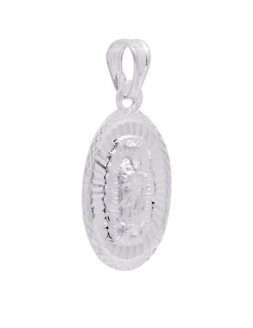 Dije ovalada Boscaini sin colección virgen de guadalupe de plata P 925