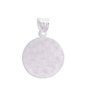 Dije redondo Boscaini sin colección jesucristo de plata P 925