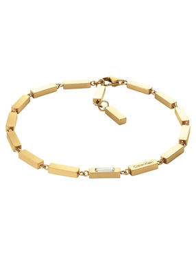 Brazalete Calvin Klein Essential Links con acabado brillante
