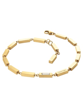 Brazalete Calvin Klein Essential Links con acabado brillante