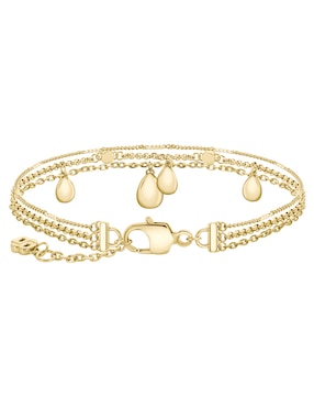 Brazalete Hugo Boss Selena con acabado brillante