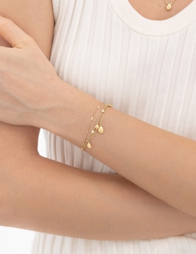 Brazalete Hugo Boss Selena con acabado brillante