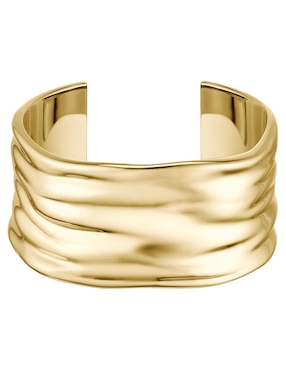 Brazalete Hugo Boss Ripple con acabado brillante