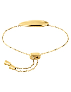 Pulsera Calvin Klein Sculpted con acabado brillante