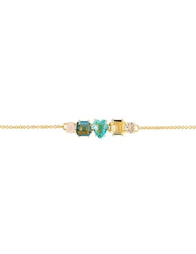 Brazalete Les Néréides La diamantine baño de oro