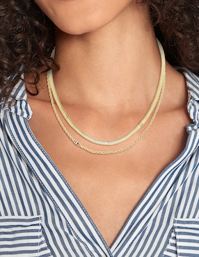Collar de varios hilos Tommy Hilfiger Layered