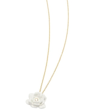 Collar de flor Les Néréides Spring Ball de baño de oro 18 K