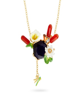 Collar Les Néréides Jardín Acuático de baño de oro 18 K