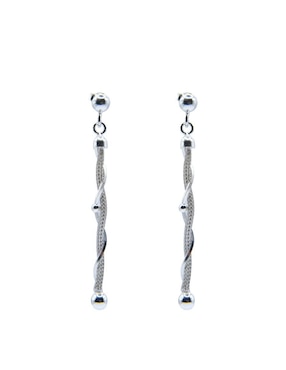 Aretes de círculo Bijoux Fp de plata P 925 con acabado pulido