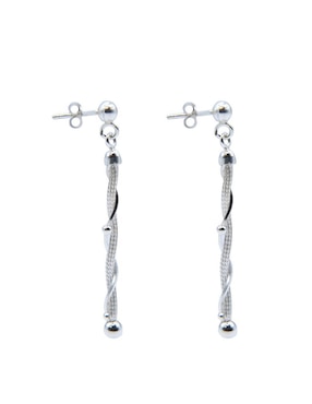 Aretes de círculo Bijoux Fp de plata P 925 con acabado pulido
