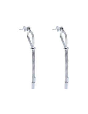 Aretes largos Bijoux Fp de plata P925