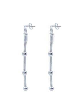 Aretes de círculo Bijoux Fp de plata P 925 con acabado pulido